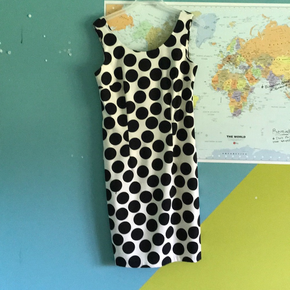 NEEDS TO GO- Polka dot dress